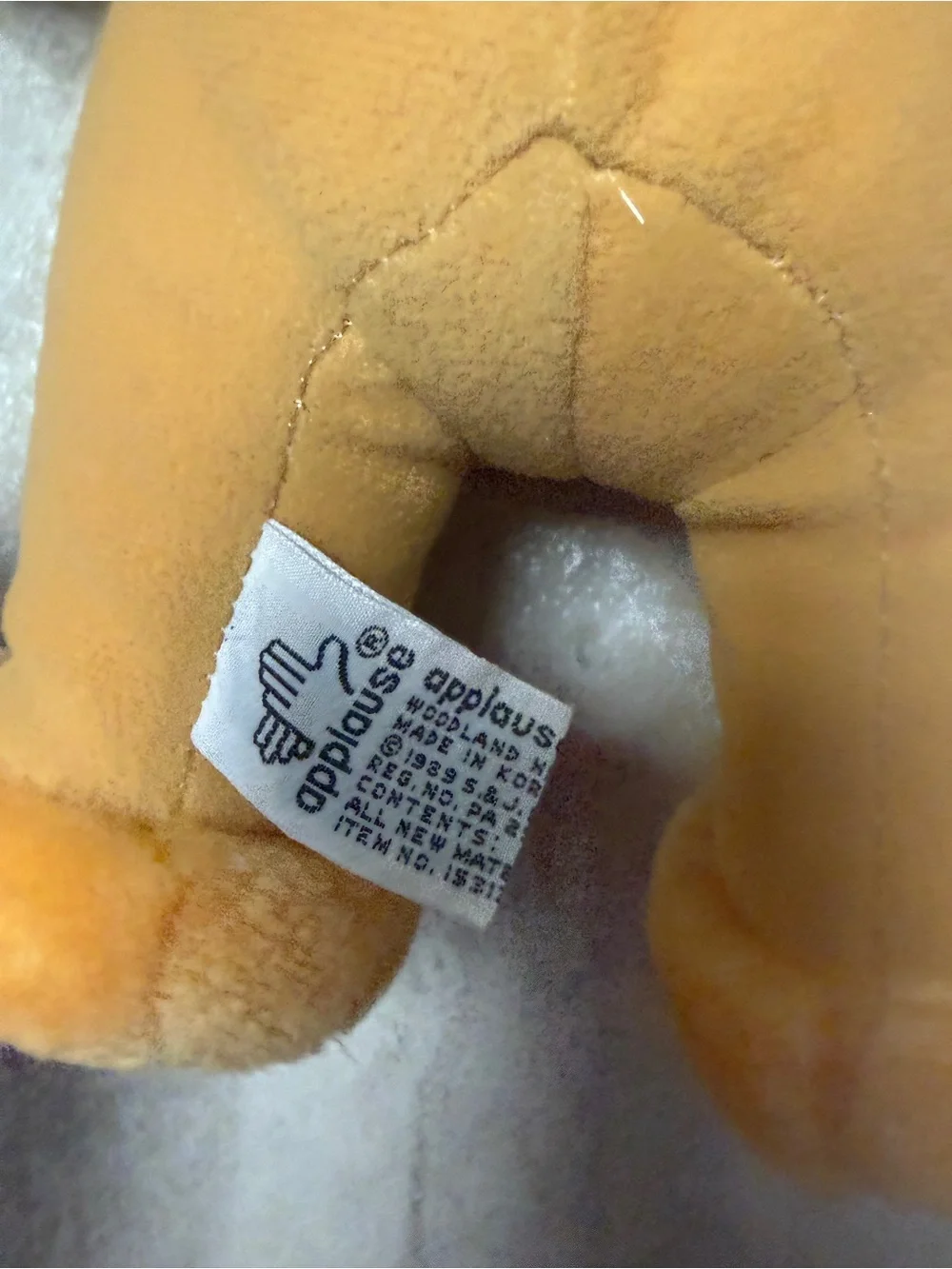Vintage Berenstain Bears Mama Bear stuffie plush 1989 Applause